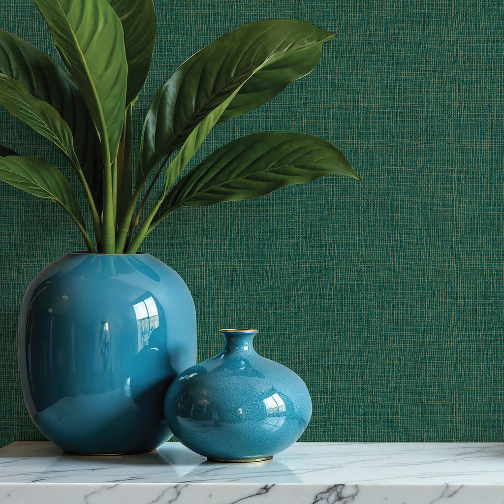 Alba Open Weave Wallpaper wallpaper detail or room view