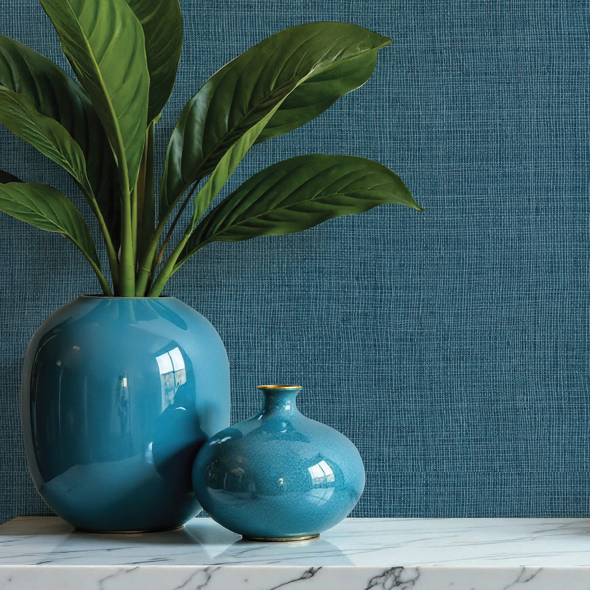 Alba Open Weave Wallpaper wallpaper detail or room view