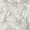 Corifa Palm Leaf Wallpaper in Cream