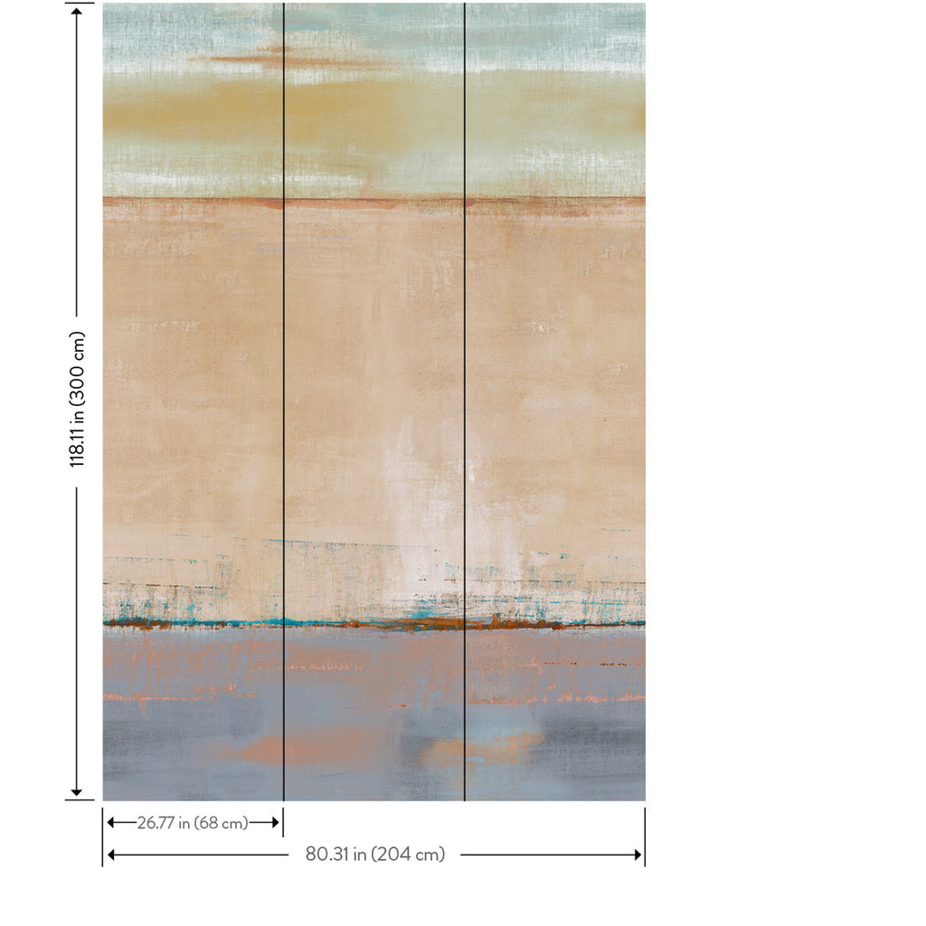 Brezza Wall Mural wallpaper detail or room view