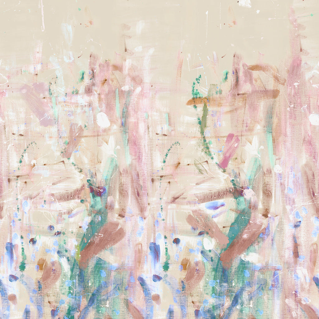 Fresco Wall Mural in Pastel