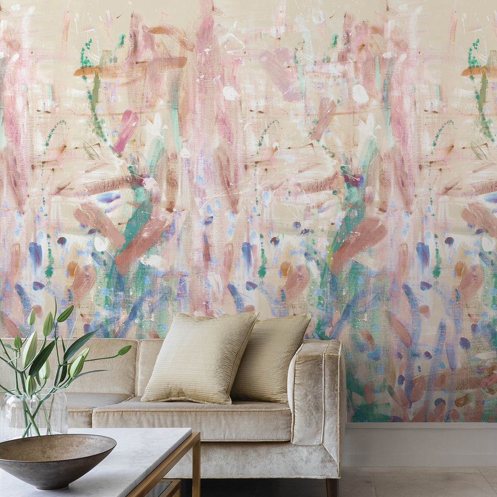 Fresco Wall Mural wallpaper detail or room view