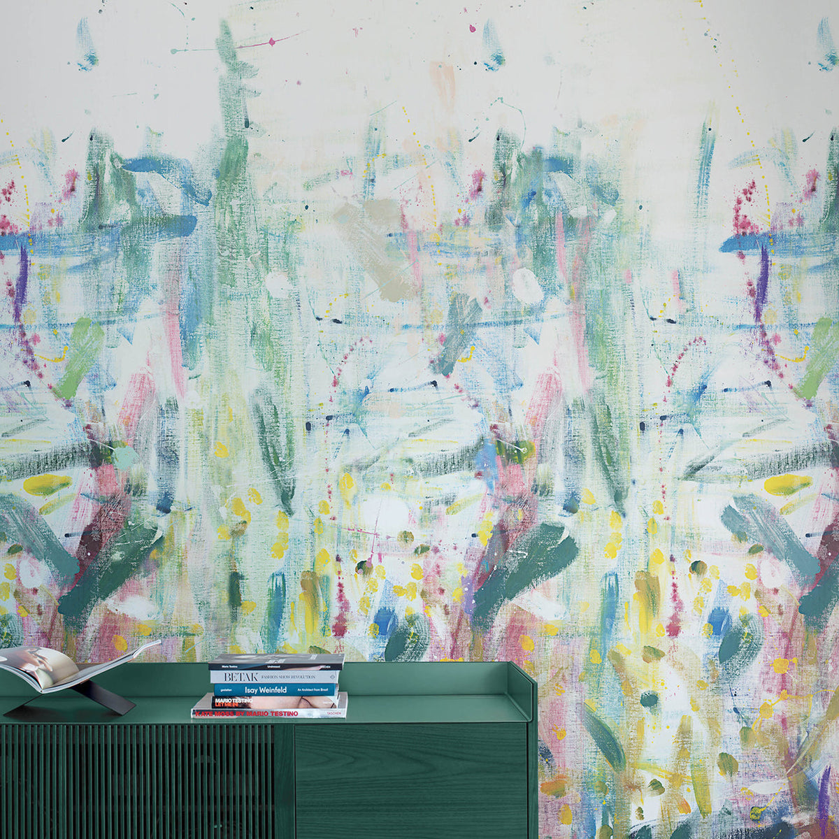 Fresco Wall Mural wallpaper detail or room view
