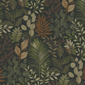 Ängslycka Forest Botanicals Wallpaper in Charcoal