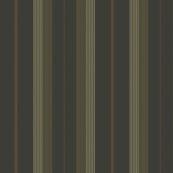 Herrgård Black Stripe Wallpaper wallpaper