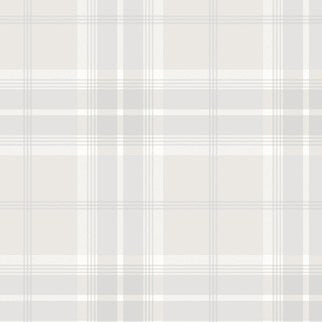 Emma Grey Plaid Wallpaper