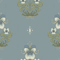 Gullvie White Pansies Wallpaper wallpaper