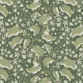 Syren Navy Dainty Floral Wallpaper wallpaper