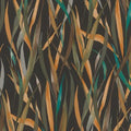Willoughby Fronds Wallpaper in Black