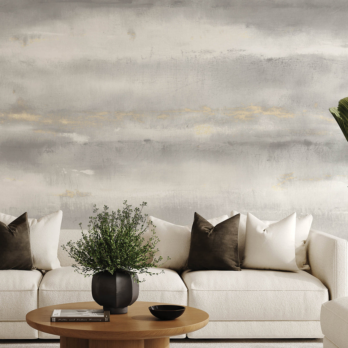 Aveline Wall Mural wallpaper detail or room view