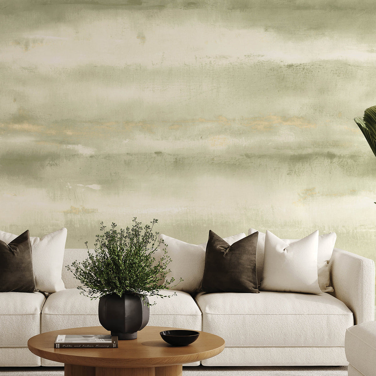 Aveline Wall Mural wallpaper detail or room view