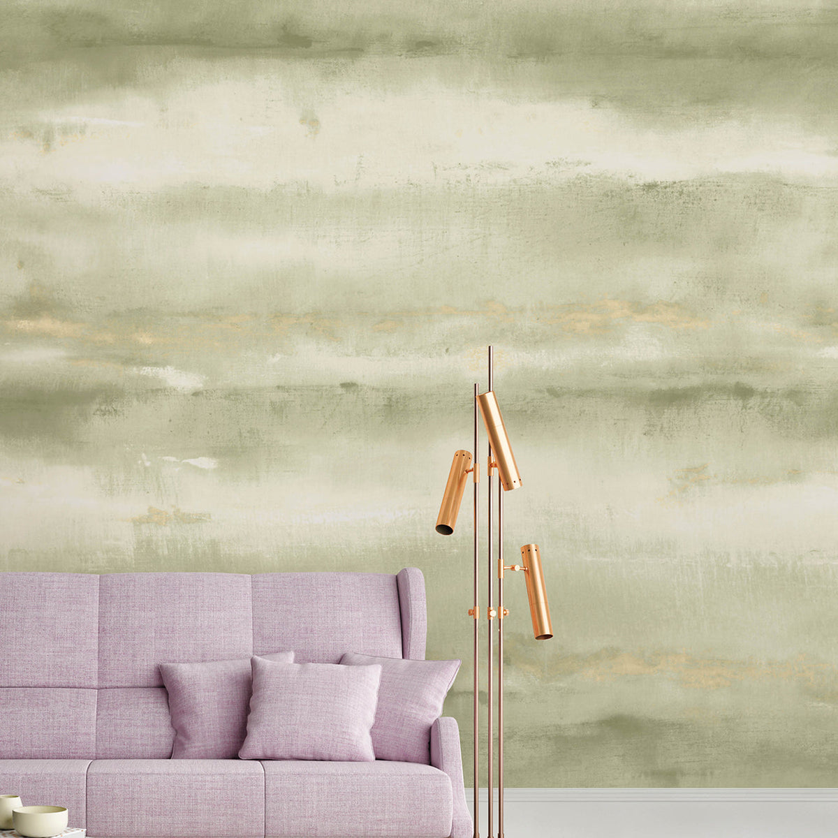 Aveline Wall Mural wallpaper detail or room view
