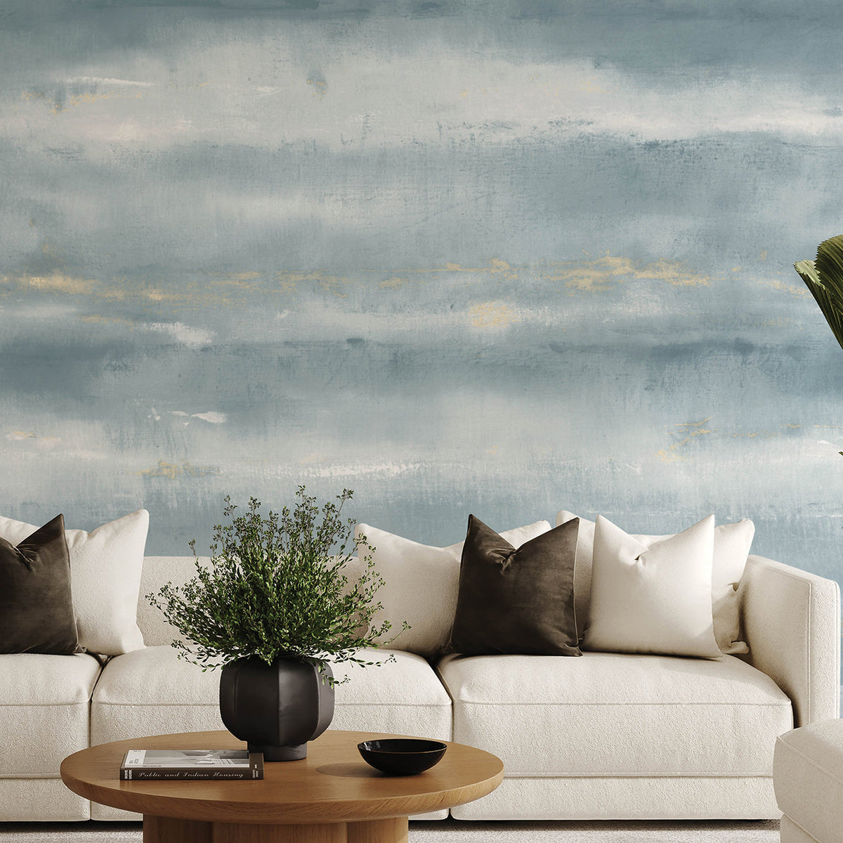 Aveline Wall Mural wallpaper detail or room view