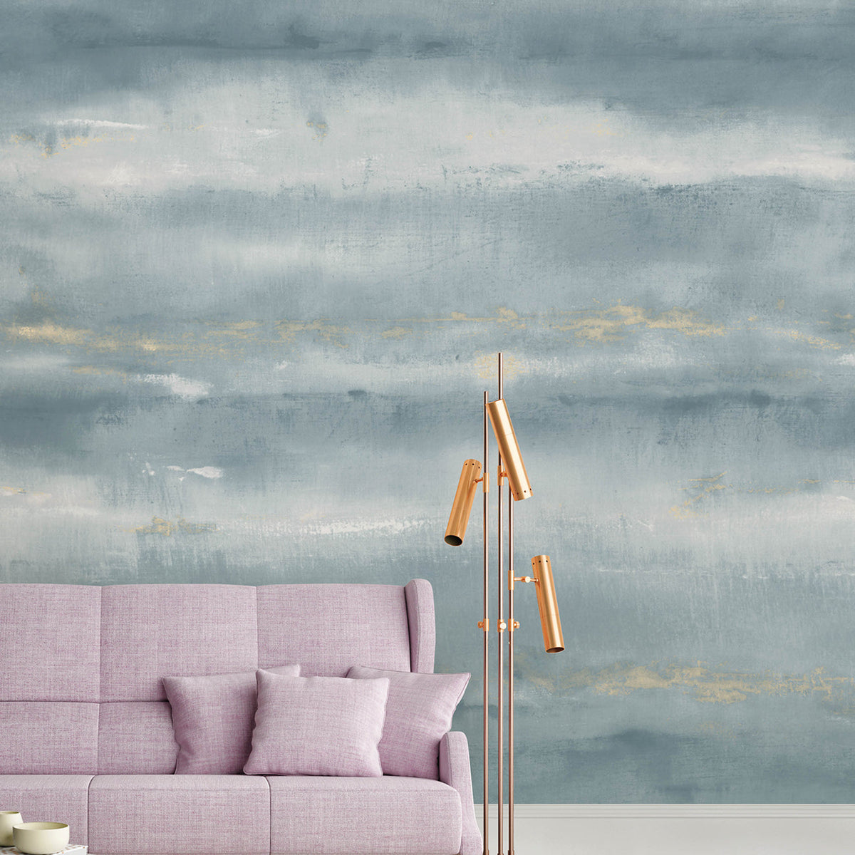 Aveline Wall Mural wallpaper detail or room view