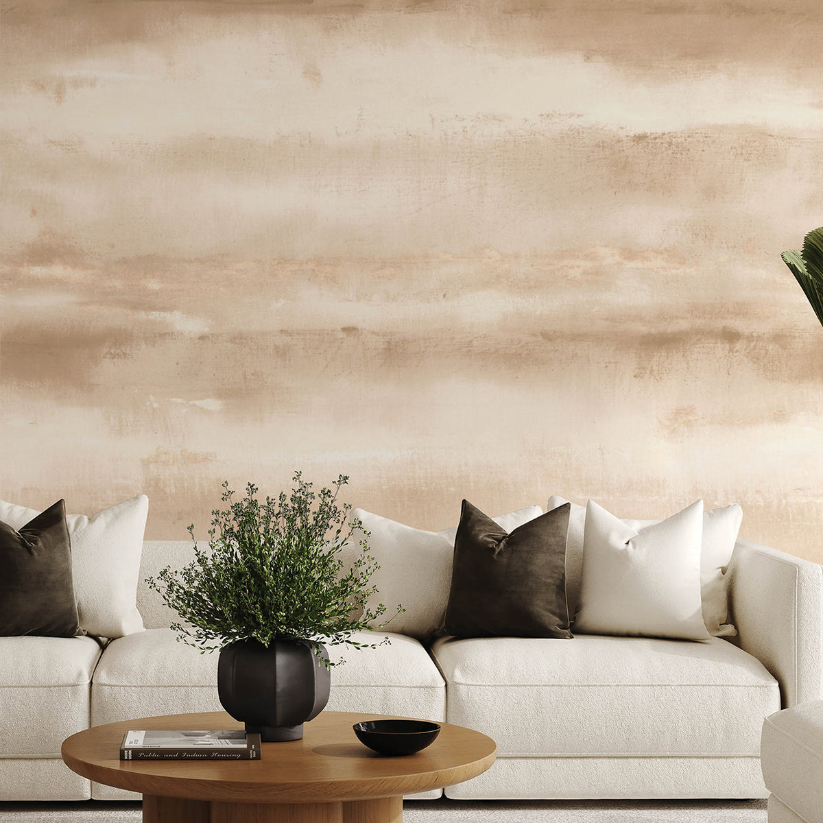 Aveline Wall Mural wallpaper detail or room view