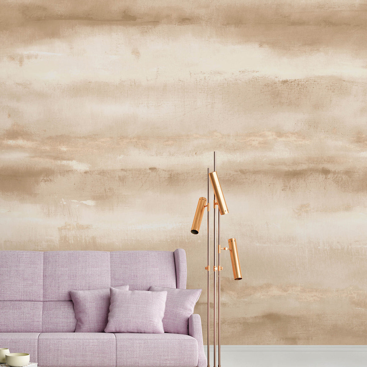 Aveline Wall Mural wallpaper detail or room view
