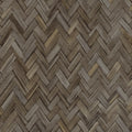 Ellery Herringbone Wallpaper in Beige
