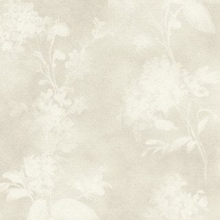 Izara Botanical Wallpaper in Light Grey