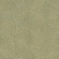Anara Geo Faux Grasscloth Wallpaper in Green