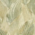 Melora Light Grey Leaf Wallpaper