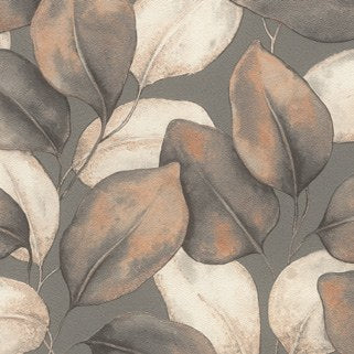Acacius Dark Tropical Foliage Wallpaper