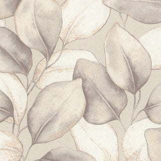 Acacius Dark Tropical Foliage Wallpaper in Blue