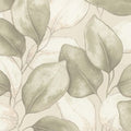 Oren Ivory Shimmering Striations Wallpaper