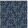 Dynastic Lattice Navy Wallpaper - 5800