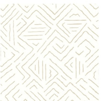Sirih Wallpaper in Beige