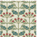 Tracery Blooms Cream Metallic Wallpaper - AC9111