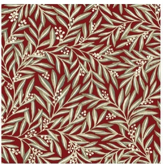 Rowan Red Wallpaper - AC9134