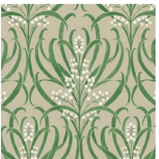Calluna Linen Metallic Wallpaper - AC9144