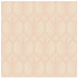 Craftsman Wallpaper in Blush