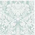 Lockwood Damask Light Blue Wallpaper - AC9192