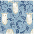 Canterbury Bells Blue Wallpaper - AC9205