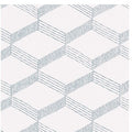 Palisades Paperweave Smokey Blue Wallpaper