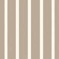 A repeating pattern of vertical stripes in warm taupe and off-white.