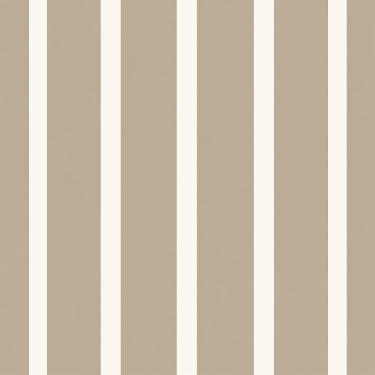 A repeating pattern of vertical stripes in warm taupe and off-white.