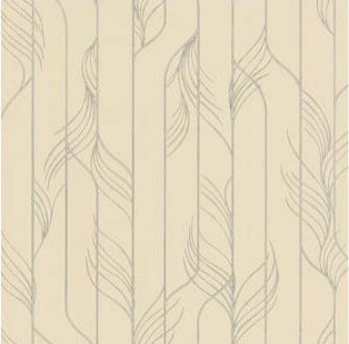 Elemental Thread Neutral Pearl & Silver Wallpaper - DF3303