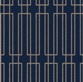 Terrace Navy Wallpaper - DF3329