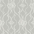 Pirouette Grey Wallpaper - DF3374