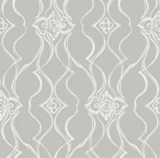 Pirouette Grey Wallpaper - DF3374