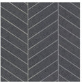 Atelier Herringbone Dark Grey Wallpaper - HO2107