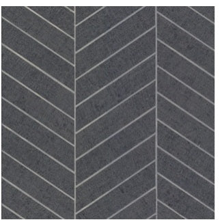 Atelier Herringbone Dark Grey Wallpaper - HO2107
