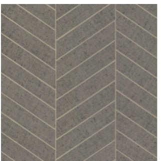 Atelier Herringbone Grey Wallpaper - HO2110