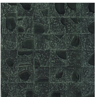 Leather Lux Dark Green Wallpaper - HO2116