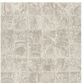 Off White Leather Lux Wallpaper - HO2117