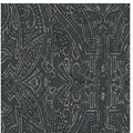 Ascot Damask Black Wallpaper - HO2134
