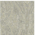 Off White Ascot Damask Wallpaper - HO2135