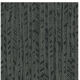 Feather Fletch Wallpaper in Black